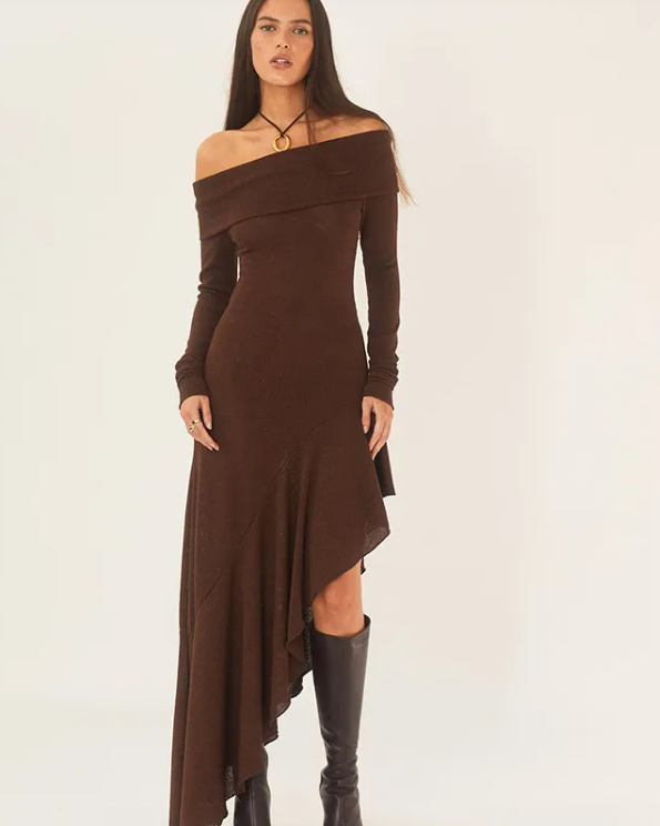 Cantabria Ruffled Long Dress