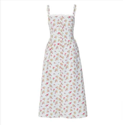 Montana Floral Button Dress