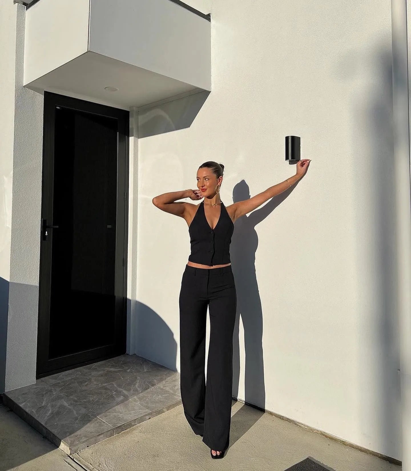 La Orilla Backless Sling Suit