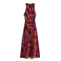Alba Silk Satin Dress