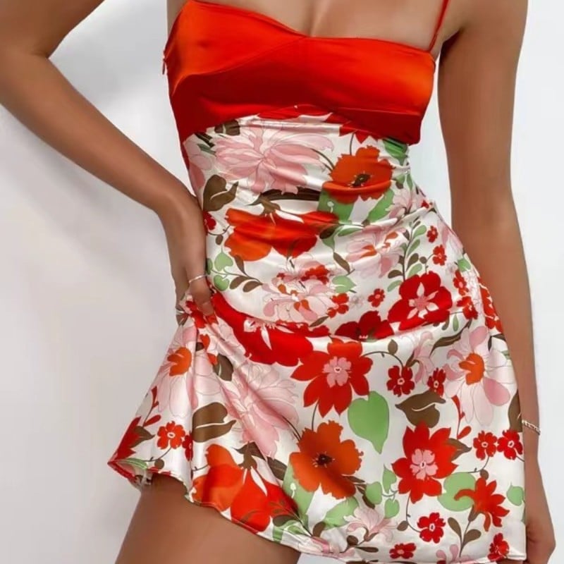 Jerez Satin Slip Dress