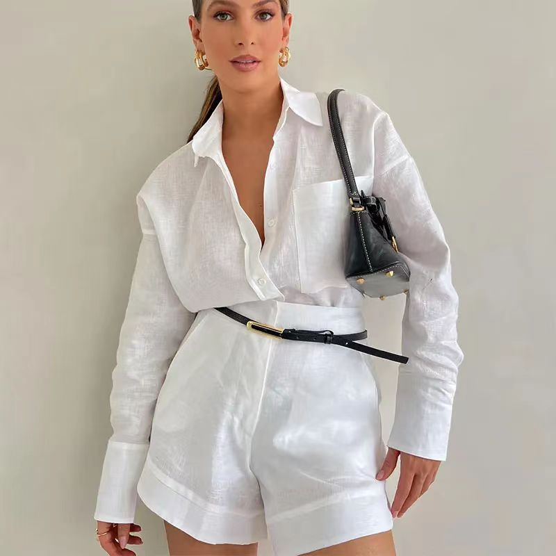 Mujer Moderna Blazer & Shorts Set