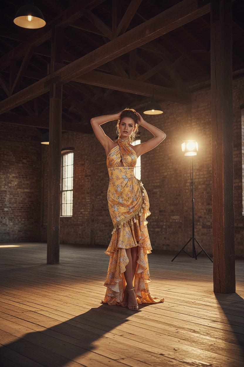 Valencia Long Dress
