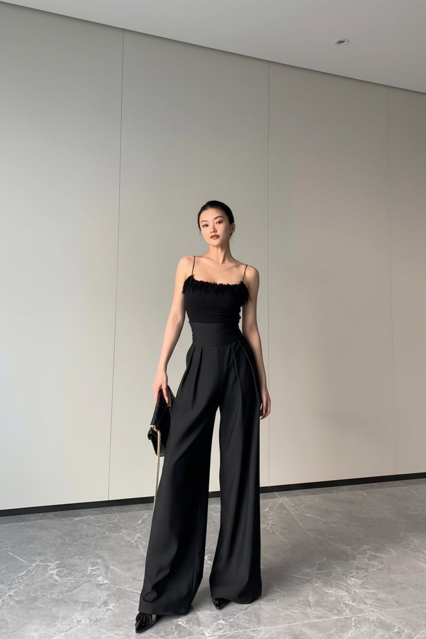 Elena Wide-Leg Pants