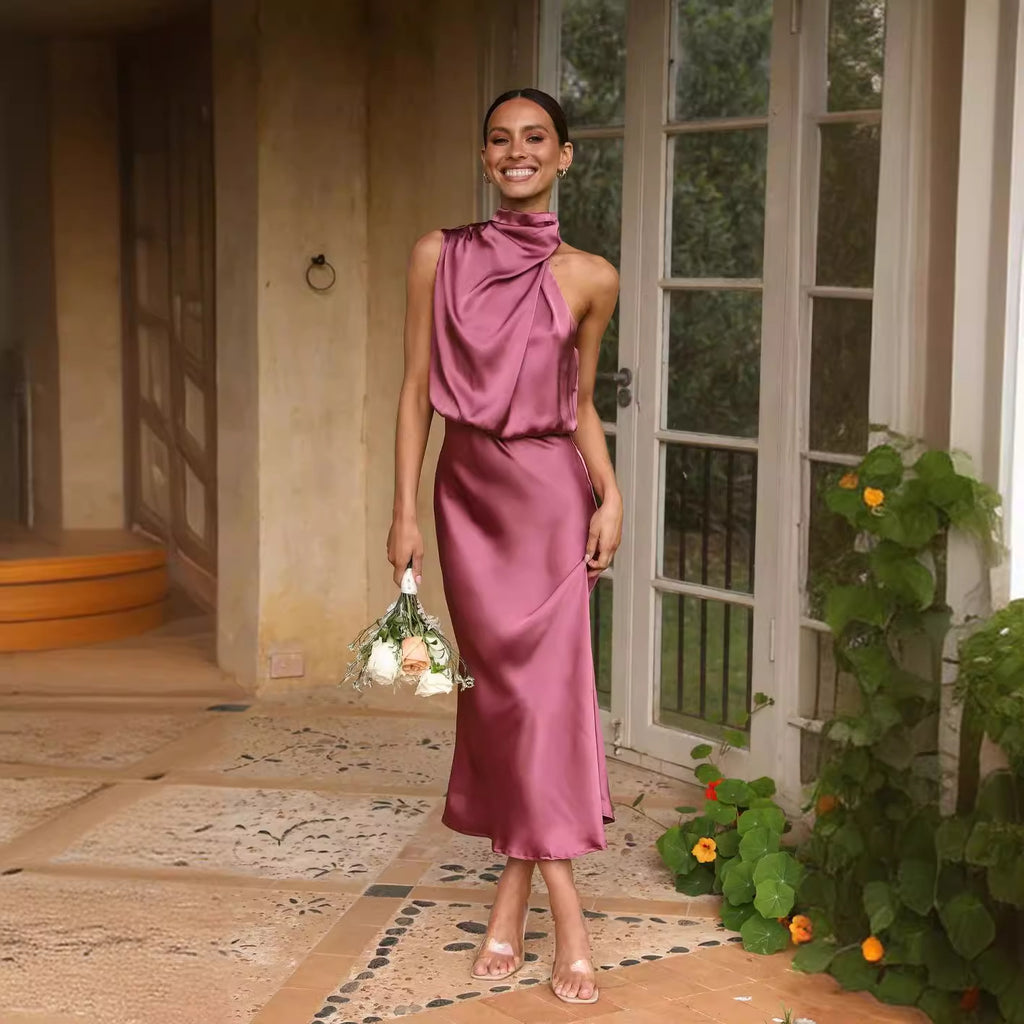 Córdoba Satin Dress