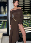 Cantabria Ruffled Long Dress