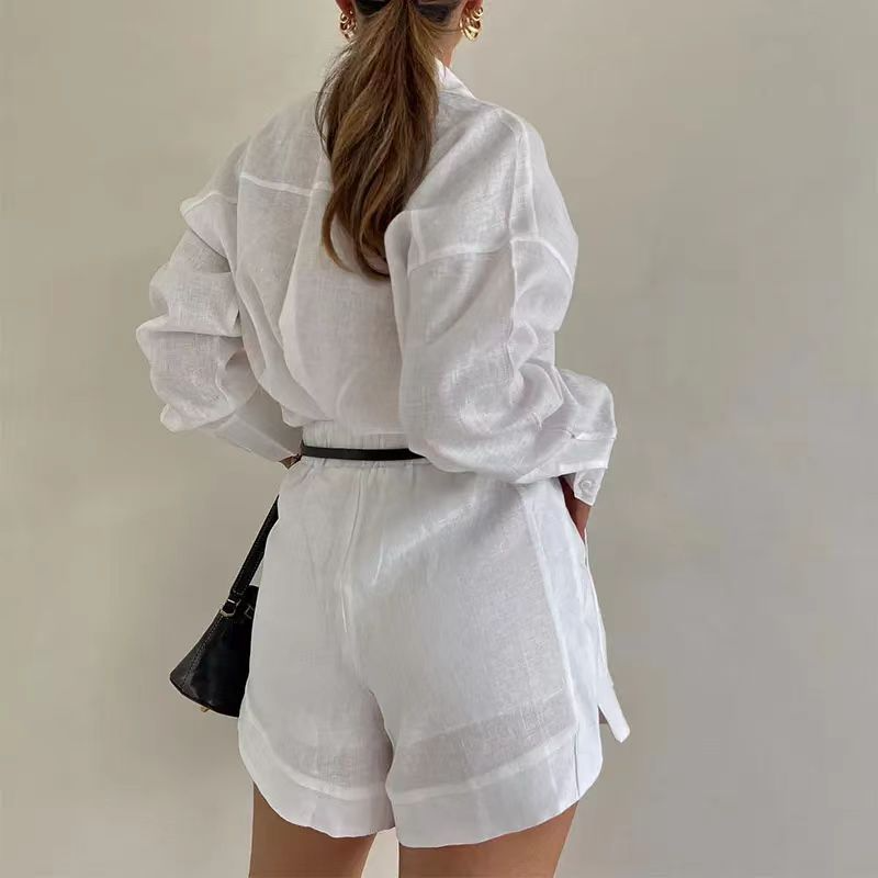 Mujer Moderna Blazer & Shorts Set