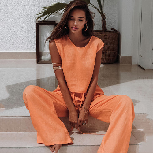 Siena Cotton Linen Set