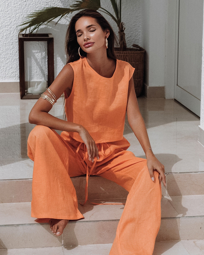 Siena Cotton Linen Set