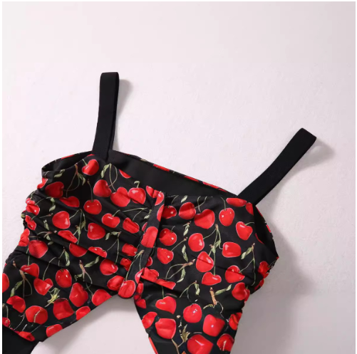 Lucia Cherry Belt Dress
