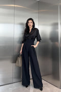 Elena Wide-Leg Pants