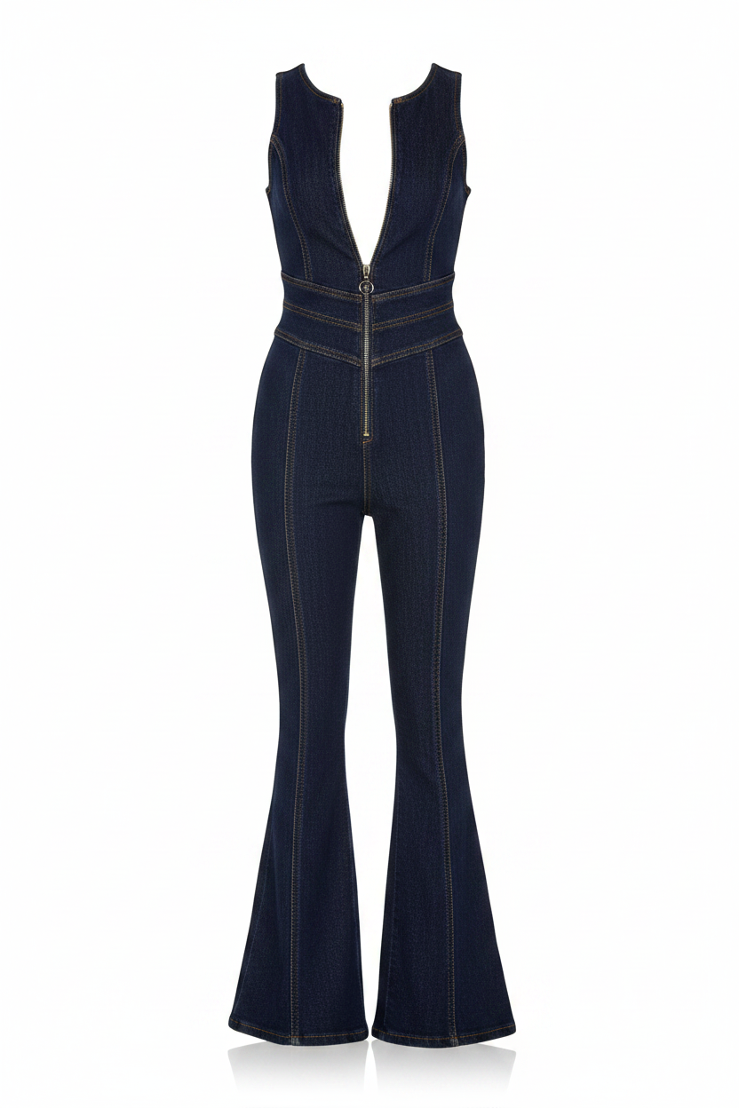 Ronda Denim Jumpsuit