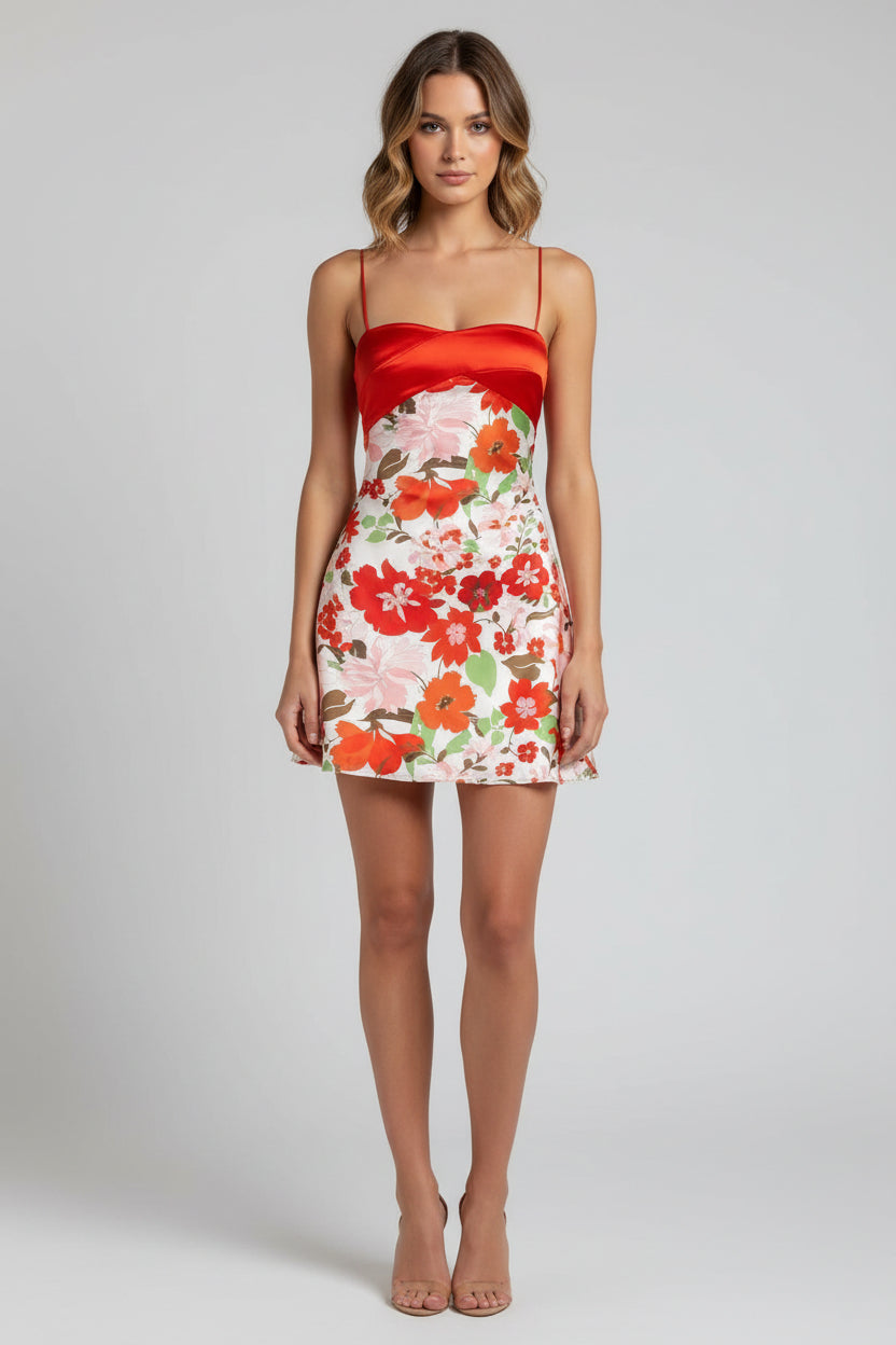 Jerez Satin Slip Dress