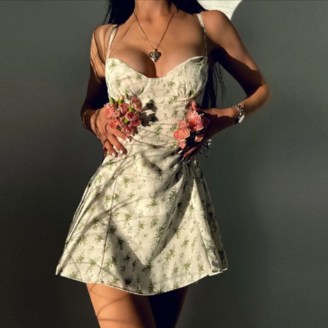 Catalina Flor Mini Dress
