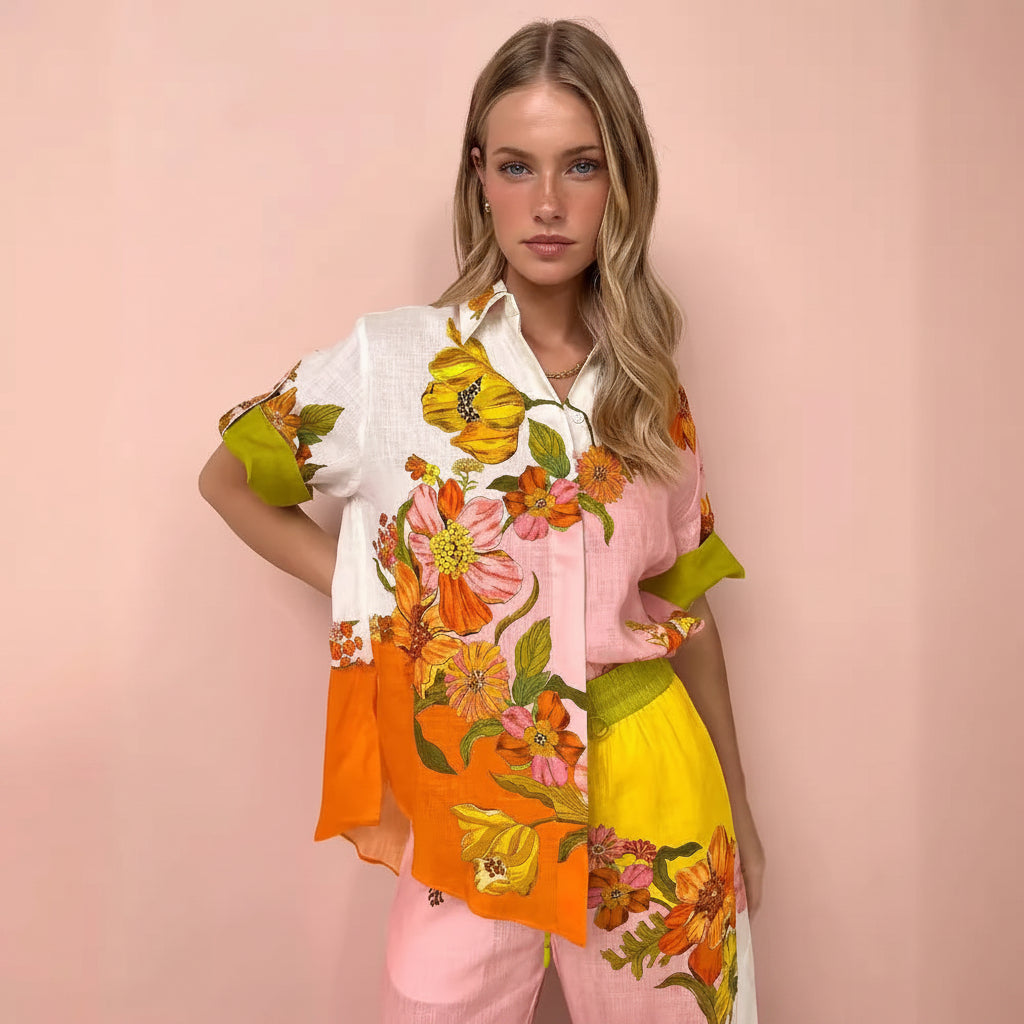Jardín Cotton Linen Set