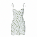 Basque Mini Dress