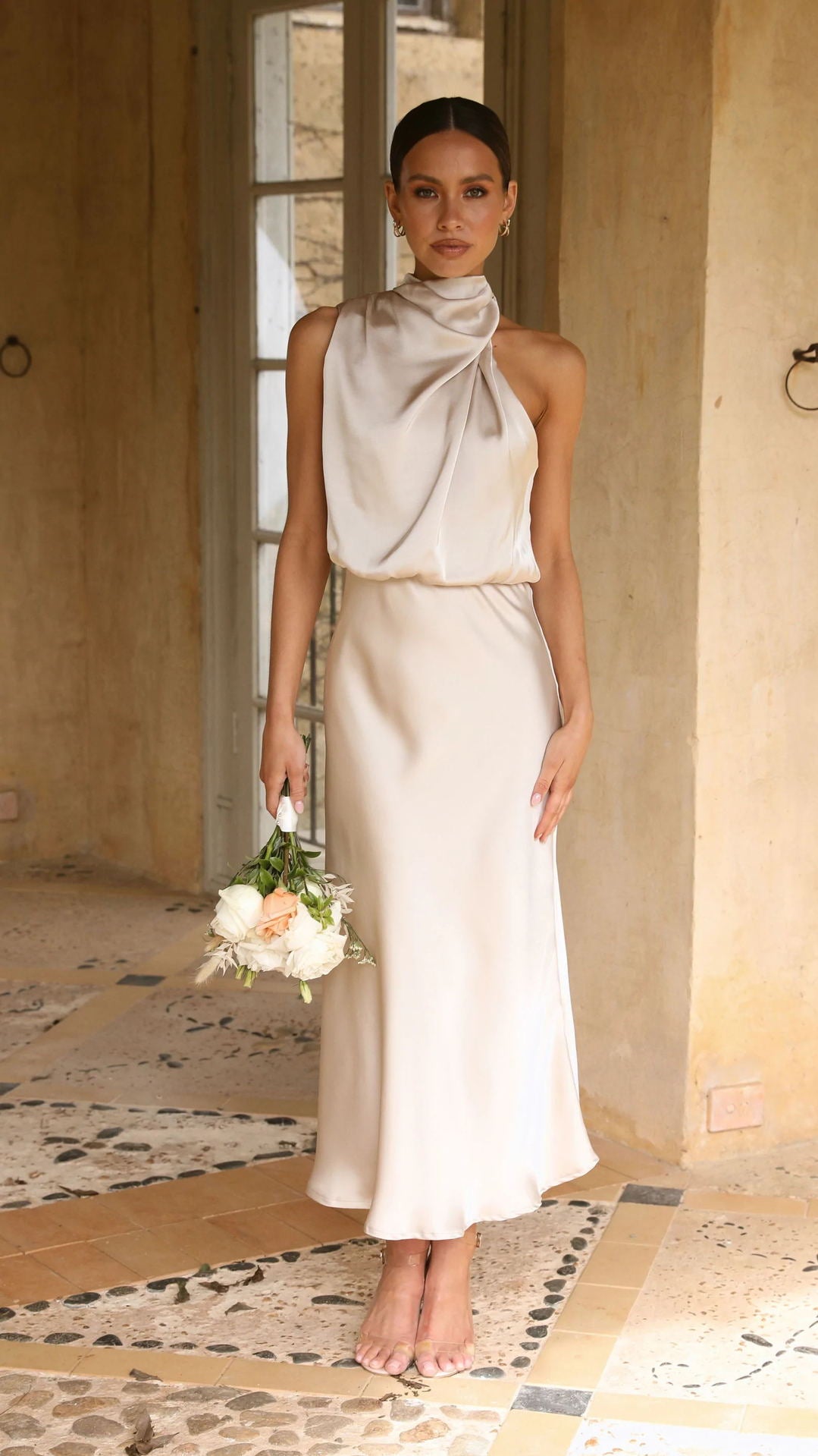 Córdoba Satin Dress