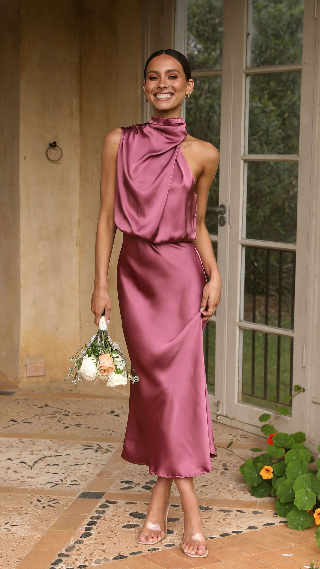 Córdoba Satin Dress